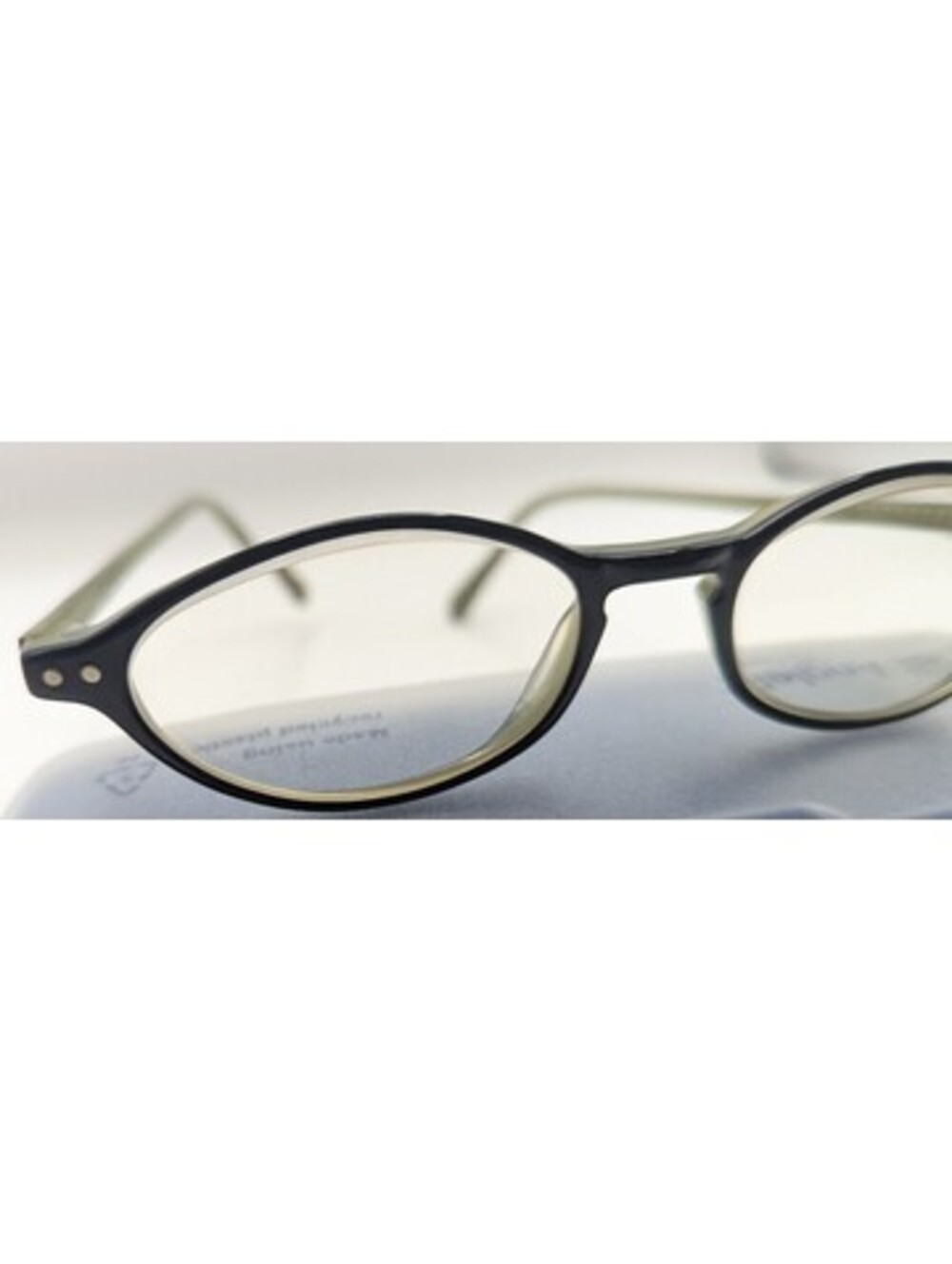 Nicole Miller Sweety Eyeglasses Frame Olive Translucent Green Oval  46-16-140 - Picture 14 of 15
